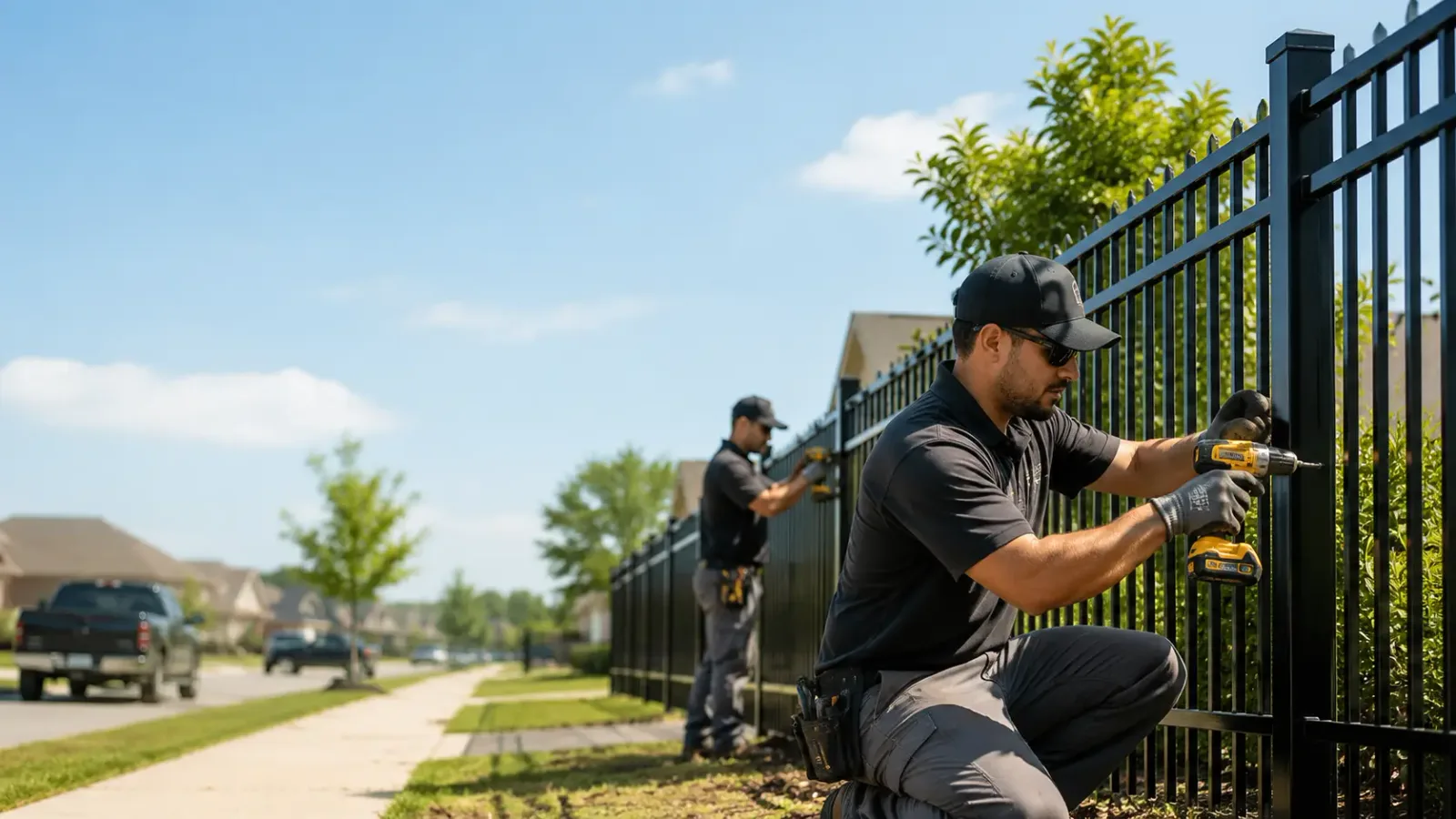 Metal Fence Installation in Oriska, ND